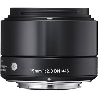 Sigma 19mm f/2.8 DN Art Lens for Sony E (Black)