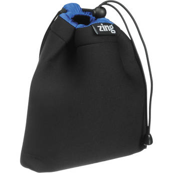 Zing Designs STB1 Stuff Pouch (Black/Blue)
