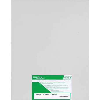 FUJIFILM Fujicolor Crystal Archive Type II Paper (8 x 10", Lustre, 100 Sheets)