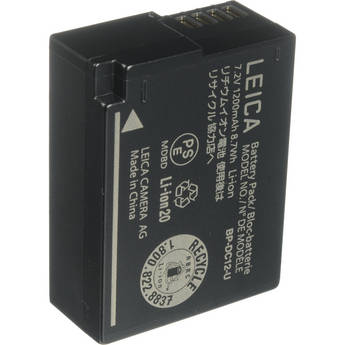 Leica BP-DC12 Lithium-Ion Battery for Select V-Lux Digital Cameras (7.2V/1200 mAh)