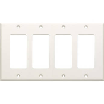 RDL CP-4 Quadruple Cover Plate (White)