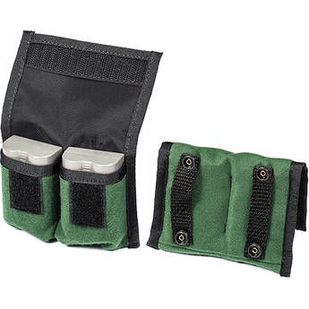 LensCoat BatteryPouch DSLR 2+2 (2-Pack, Green)