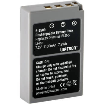 Watson BLS-5 Lithium-Ion Battery Pack (7.2V, 1100mAh)
