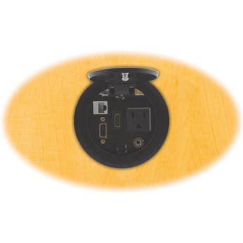 Kramer RTBUS-11 Round Table Mount Multi-Connection Solution (Black)