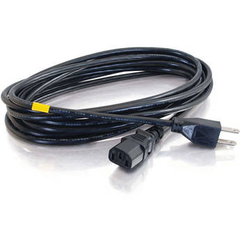 C2G 4' NEMA 5-15P to IEC320C13 16 AWG Universal Power Cord (Black)