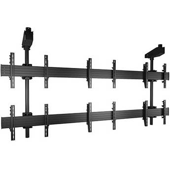 Chief FUSION Micro-Adjustable Large Ceiling Mounted Video Wall Solution (3 x 2 / Black)
