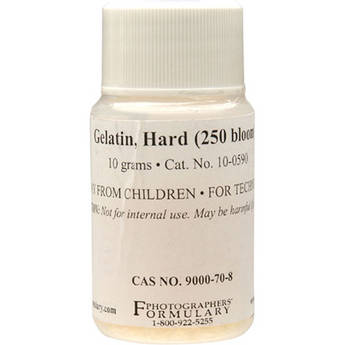 Photographers' Formulary Gelatin (Hard, 250 Bloom) - 10 Grams
