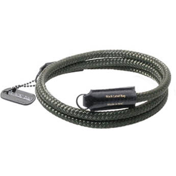 Black Label Bag Silk Cord Camera Strap (Peat)