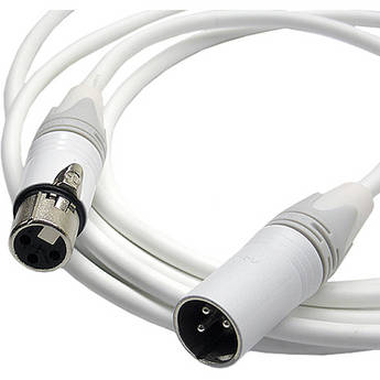 Canare Starquad XLRF-XLRM Cable (White, 35')