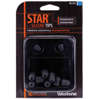 Westone Audio STAR Premium Silicone Eartips (5 Pairs, Blue)