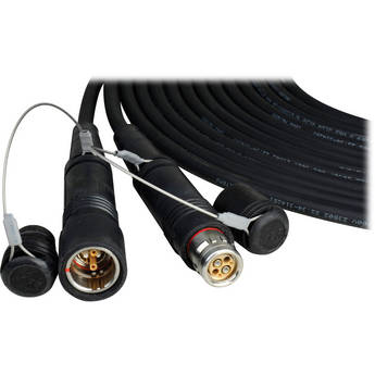 Camplex Lemo FUW Male to Lemo PUW Female Outside Broadcast Fiber Camera Cable (100')