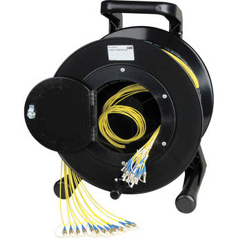Camplex 8-Channel ST Single-Mode Fiber Tactical Reel (1750')