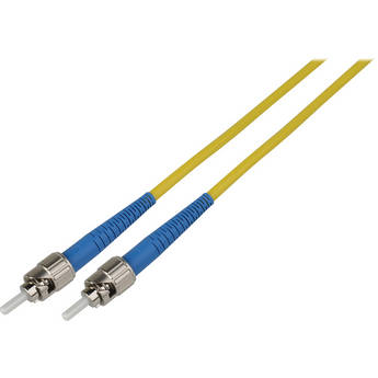 Camplex Simplex ST to ST Singlemode Fiber Optic Patch Cable (16.4', Yellow)