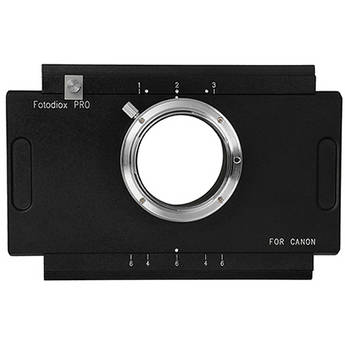FotodioX Pro Canon EOS Large Format 4 x 5 Adapter
