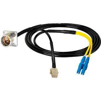 Camplex 6' Lemo PBW to Duplex LC Fiber & 6-Pin AMP Power Inline Breakout Cable