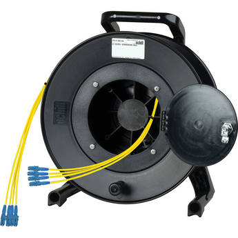 Camplex 4-Channel LC Single-Mode Fiber Tactical Snake Reel (1000')