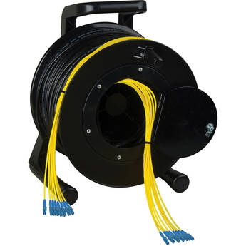 Camplex 8-Channel LC Single-Mode Fiber Tactical Reel (1250')