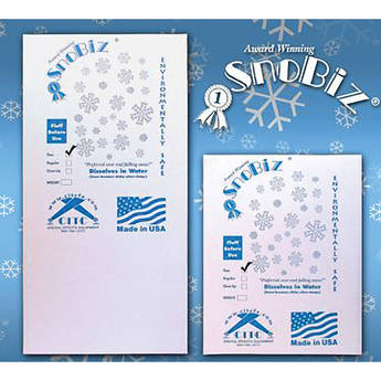 CITC SnoBiz Fine Biodegradable Artificial Snowflakes (12' x 10' x 1" Coverage)