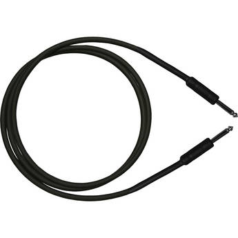 RapcoHorizon G3S Series Guitar Cable with 2 x 1/4" Hot Shrink Over Barrel Connectors (6', Black)