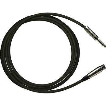 RapcoHorizon HZ Microphone Cable with XLR Female to 1/4" Male Connectors (10', Black)
