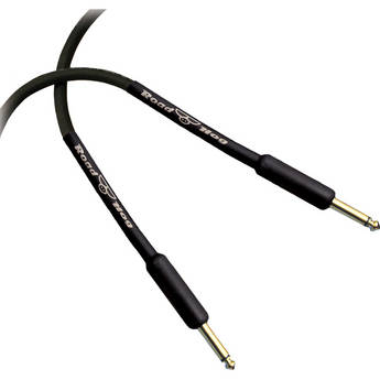 RapcoHorizon Roadhog Guitar Cable with Two 1/4" Gold-Plated Connectors (12', Black)