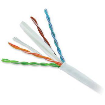 Honeywell Genesis Cat 6 Unshielded Twisted Pair Plenum Communication Cable (Reel-in-a-Box, 1000', Yellow)