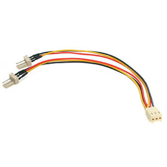 StarTech TX3 Fan Power Splitter Y-Cable (6")