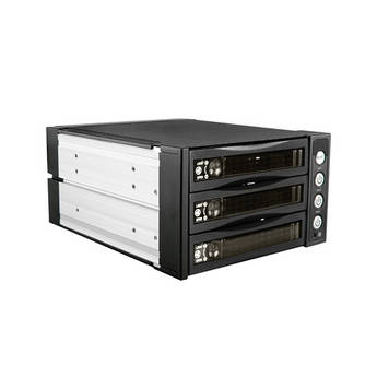 iStarUSA 5.25 to 3.5" SAS/SATA 6.0 Gb/s Hot-Swap Cage ()