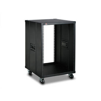 iStarUSA 23.6" Deep 15 RU Simple Server Rack (Black)