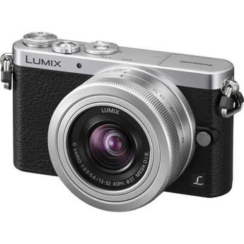 Panasonic Lumix DMC-GM1 Mirrorless Micro Four Thirds Digital Camera with 12-32mm Lens (Silver)