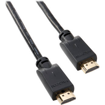Pearstone 3' High-Speed HDMI Cable with Ethernet (Black)
