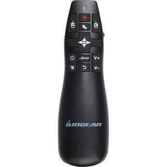 IOGEAR Red Point Pro 2.4GHz Gyroscopic Presentation Mouse with Laser Pointer