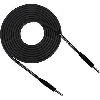 RapcoHorizon SilverHog Guitar Cable with Neutrik 1/4" Connectors (1', Black)
