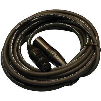 Telefunken STMC-15X Studio Series Microphone Cable with Straight Neutrik XLR Connectors (15')