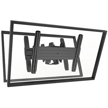 Chief Fusion Series MCB1U Back-to-Back Flat Panel Ceiling Mount (Landscape, Black)