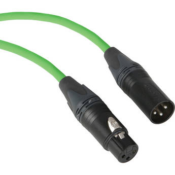 Kopul Premium Performance 3000 Series Neutrik XLR Male to XLR Female Microphone Cable (20', Green)