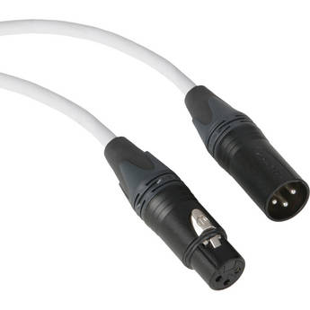 Kopul Premium Performance 3000 Series Neutrik XLR Male to XLR Female Microphone Cable (25', White)