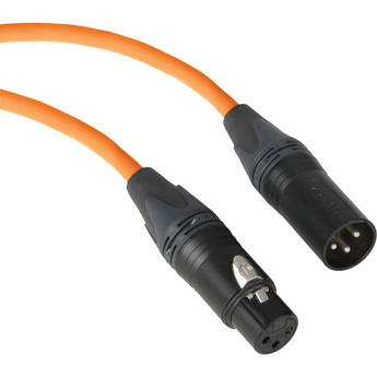 Kopul Premium Performance 3000 Series Neutrik XLR Male to XLR Female Microphone Cable (10', Orange)