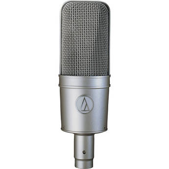 Audio-Technica AT4047/SV Large-Diaphragm Cardioid Condenser Microphone (Silver)