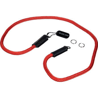 Black Label Bag Silk Cord Camera Strap (Red Dot Red)