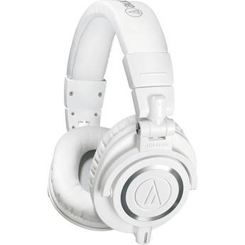 Audio-Technica ATH-M50xWH Closed-Back Monitor Headphones (White)