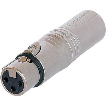 3-Pole XLR Female to 3-Pole XLR Male Extension Adapter