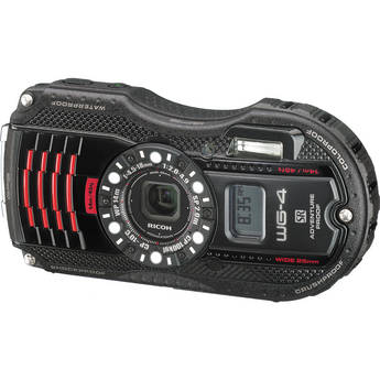 Ricoh WG-4 GPS Digital Camera (Black)