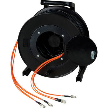 Camplex OM1 2-Ch Multimode Tactical Fiber ST Snake Cable Reel (1250')
