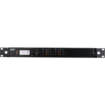 Shure ULXD4D Dual-Channel Digital Wireless Receiver (H50: 534 to 598 MHz)
