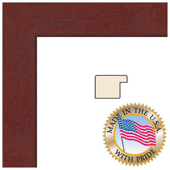 ART TO FRAMES 3978 Mahogany Photo Frame (18 x 24", Acrylic Glass)