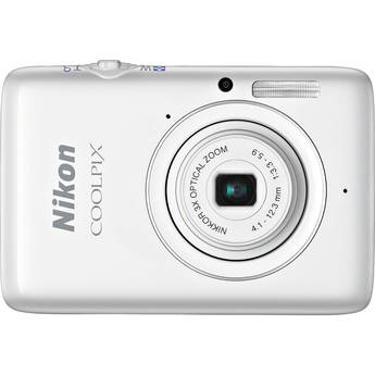 Nikon COOLPIX S02 Digital Camera (White)