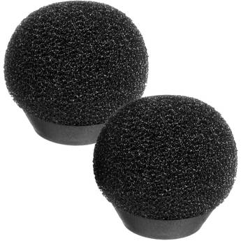 Auray WLF-EC44-2 Foam Windscreens for Sony ECM-44 Lavalier Microphone (2-Pack)
