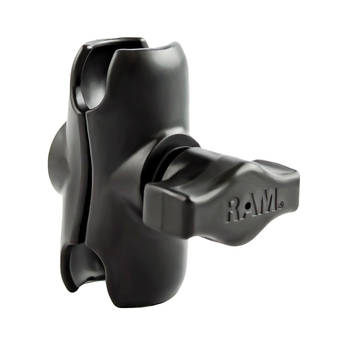 RAM Mounts Short Double Socket Arm for 1" Ball Bases