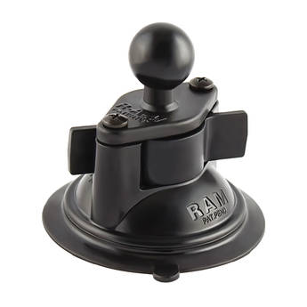 RAM Mounts 3.25" Diameter Suction Cup Twist Lock Base with 1" Ball